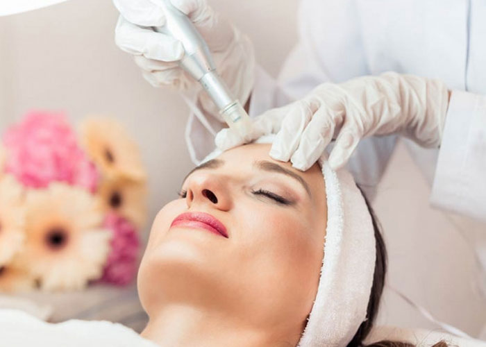 ایجاد ظاهر درخشان در پوست صورت