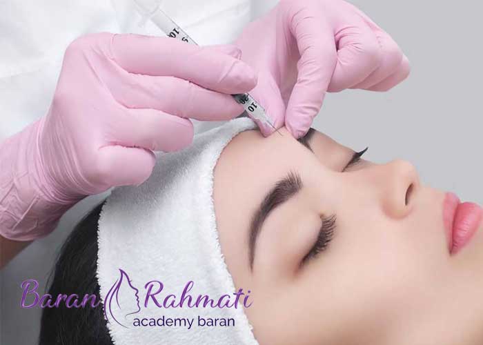 هزینه تزریق بوتاکس پیشانی