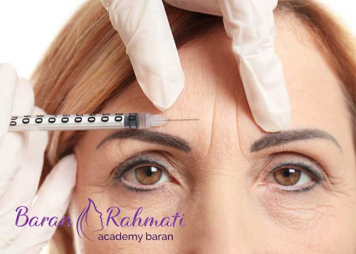 عوارض بوتاکس پیشانی