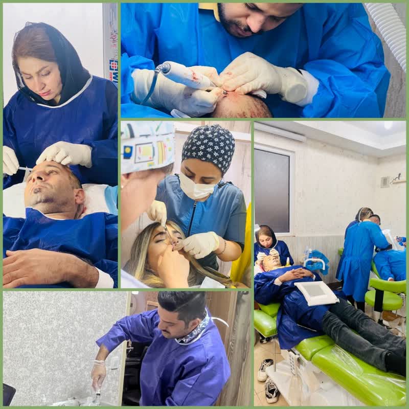 مرکز زیبایی آکادمی باران رحمتی در کرمان