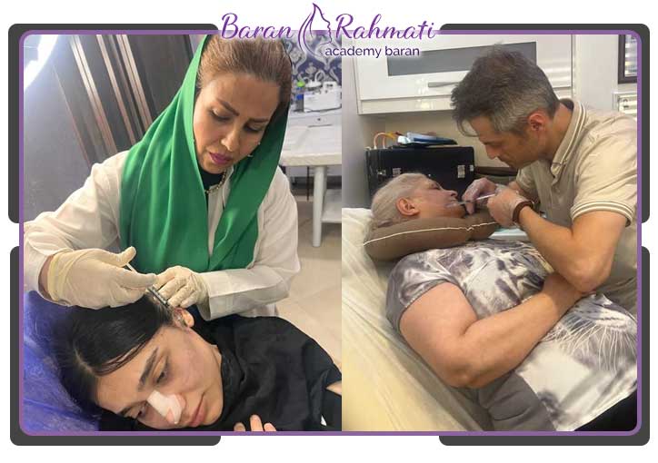 آموزش تزریق ژل و بوتاکس کرمانشاه