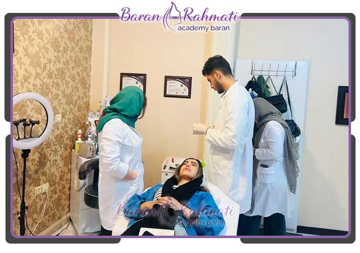 آموزش تزریق ژل در سمنان