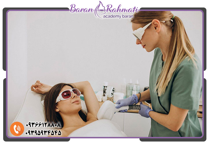 استخدام اپراتور لیزر برای افتتاح مرکز لیزر