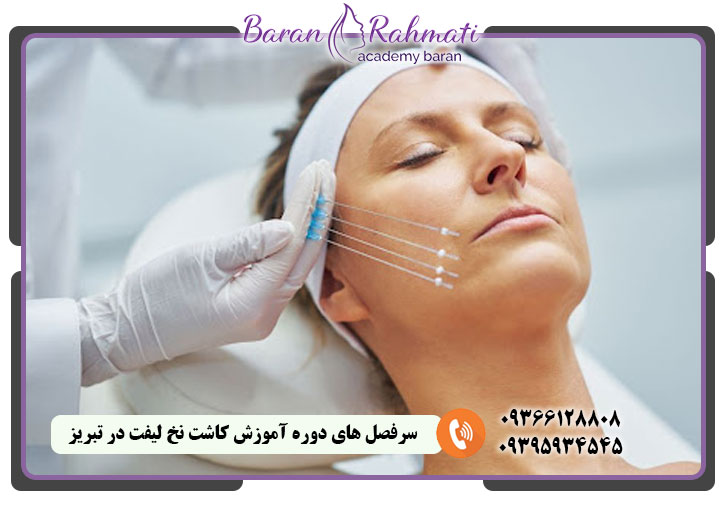 سرفصل های دوره آموزش کاشت نخ لیفت در تبریز
