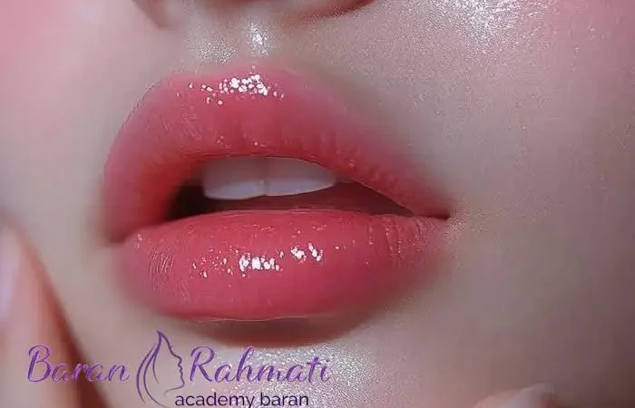 آموزش تزریق ژل لب کره‌ ای